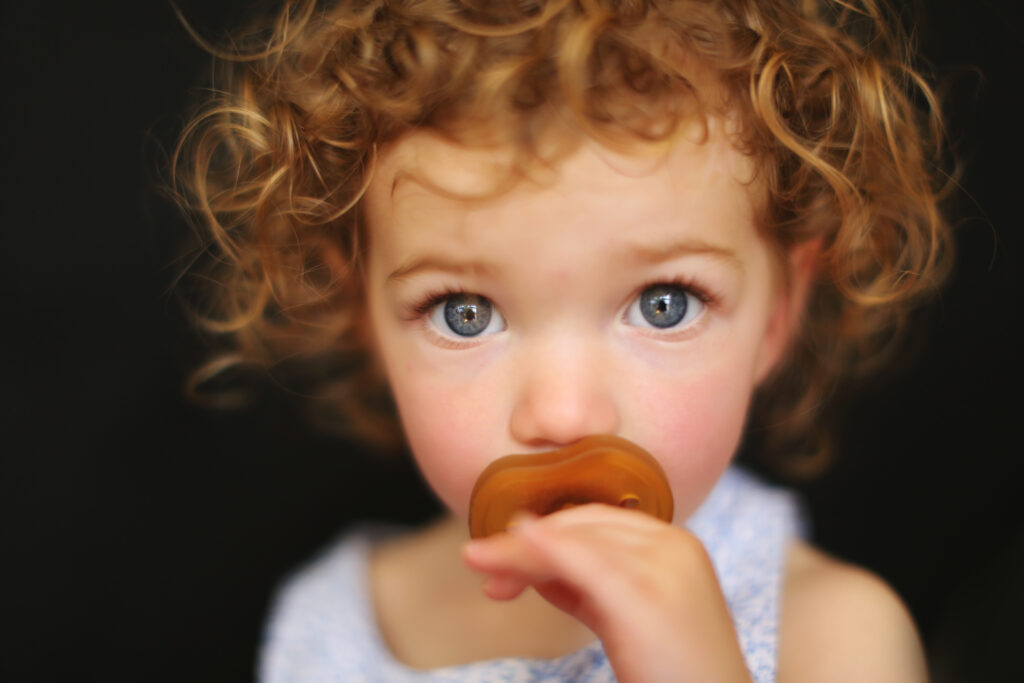 Boutique school photography close up portrait of a preschooler.