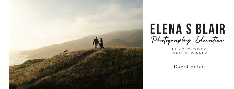 Winning photo by David Enloe, featuring an emotive, natural family portrait captured outdoors in golden-hour light. July 2025 Photography Contest Winner.